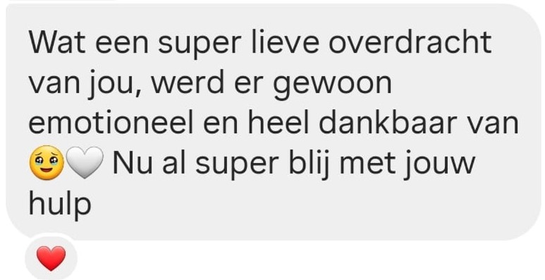 Nu al blij met jouw ondersteuning - Resultaat backoffice ondersteuning